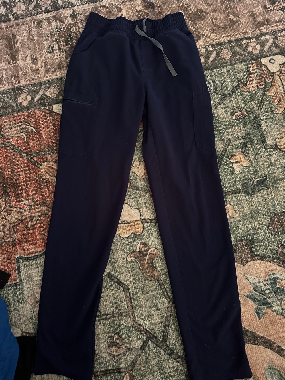 Figs Navy Women's Elastic-Waist Joggers